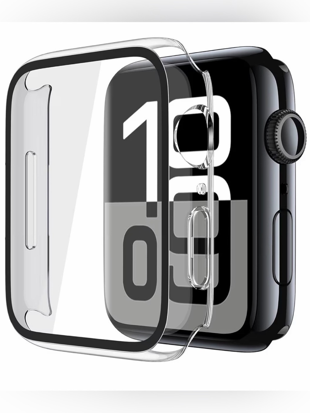 CLEAR CASE FOR WATCH
COMPATIBLE WITH APPLE WATCH CASE
46 mm 10 11 series NIB NWT